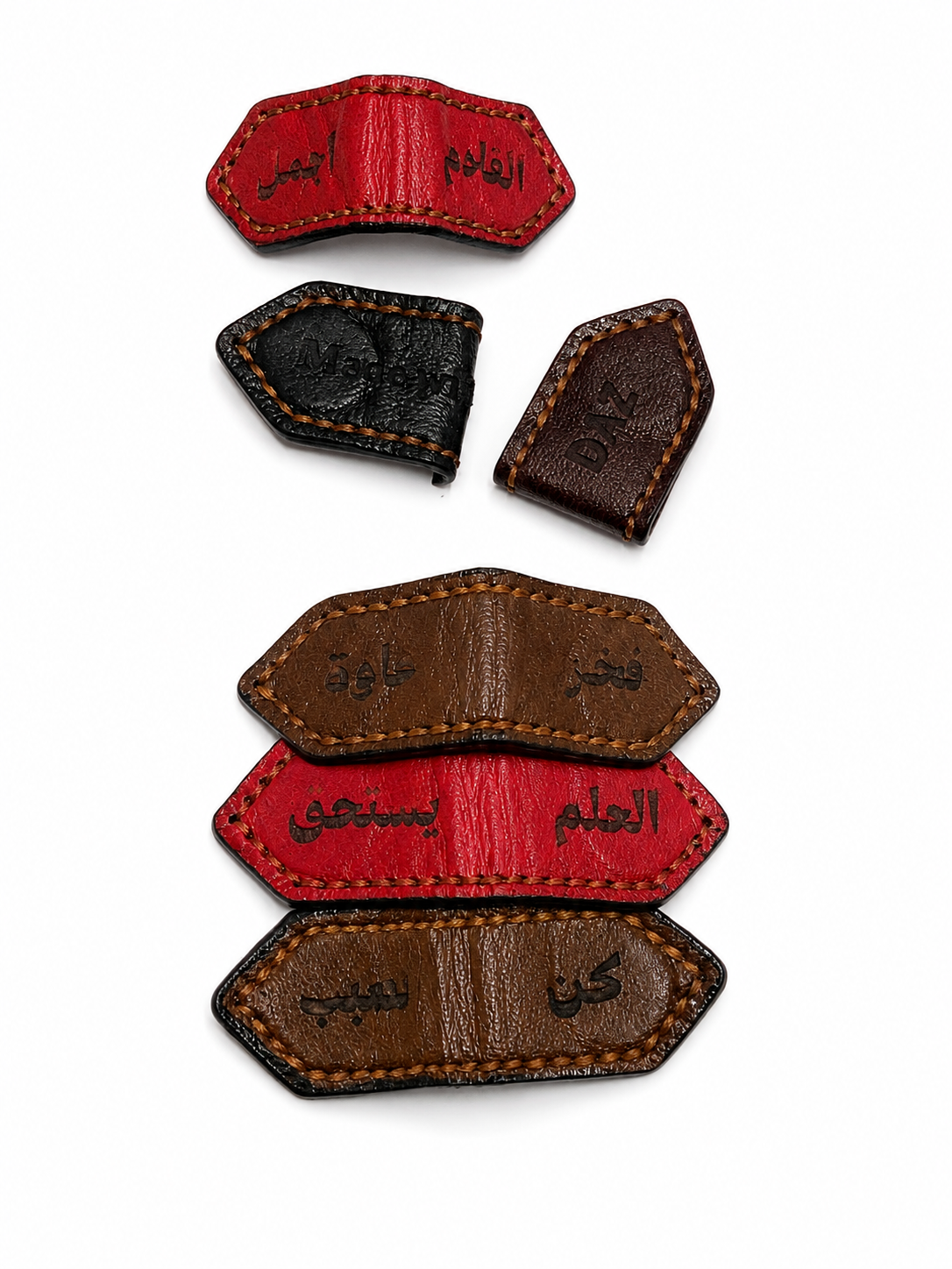 Magnetic Leather Bookmark