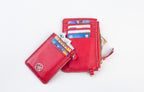 Stylish Zipper Wallet + Card Holder Set