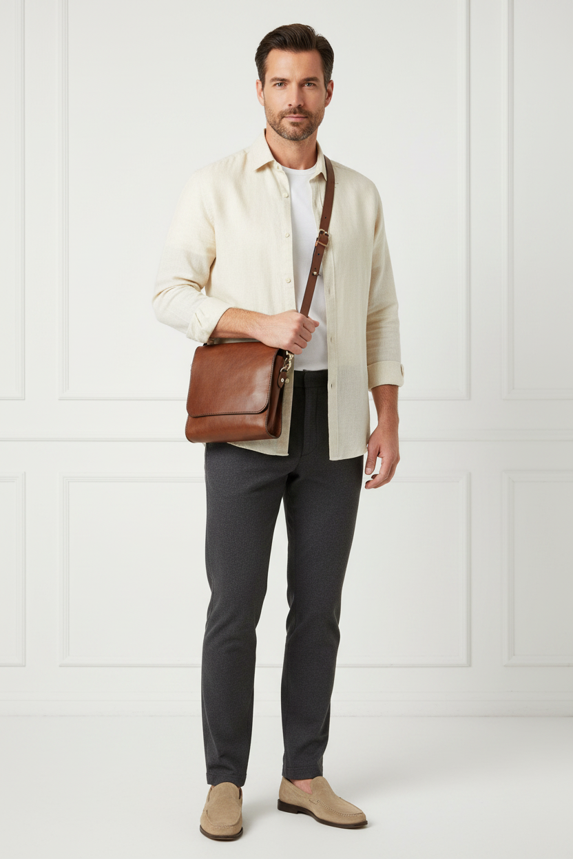 Unisex DAZ Urban Vertical Crossbody