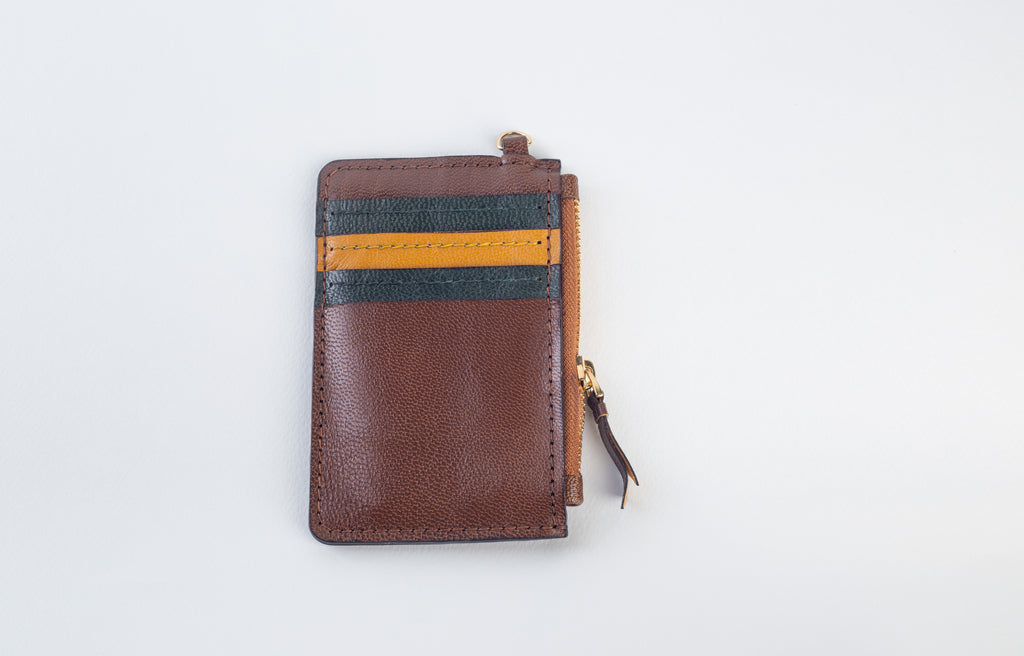 Mini Zip Premium Leather Wallet