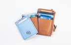Stylish Zipper Wallet + Card Holder Set