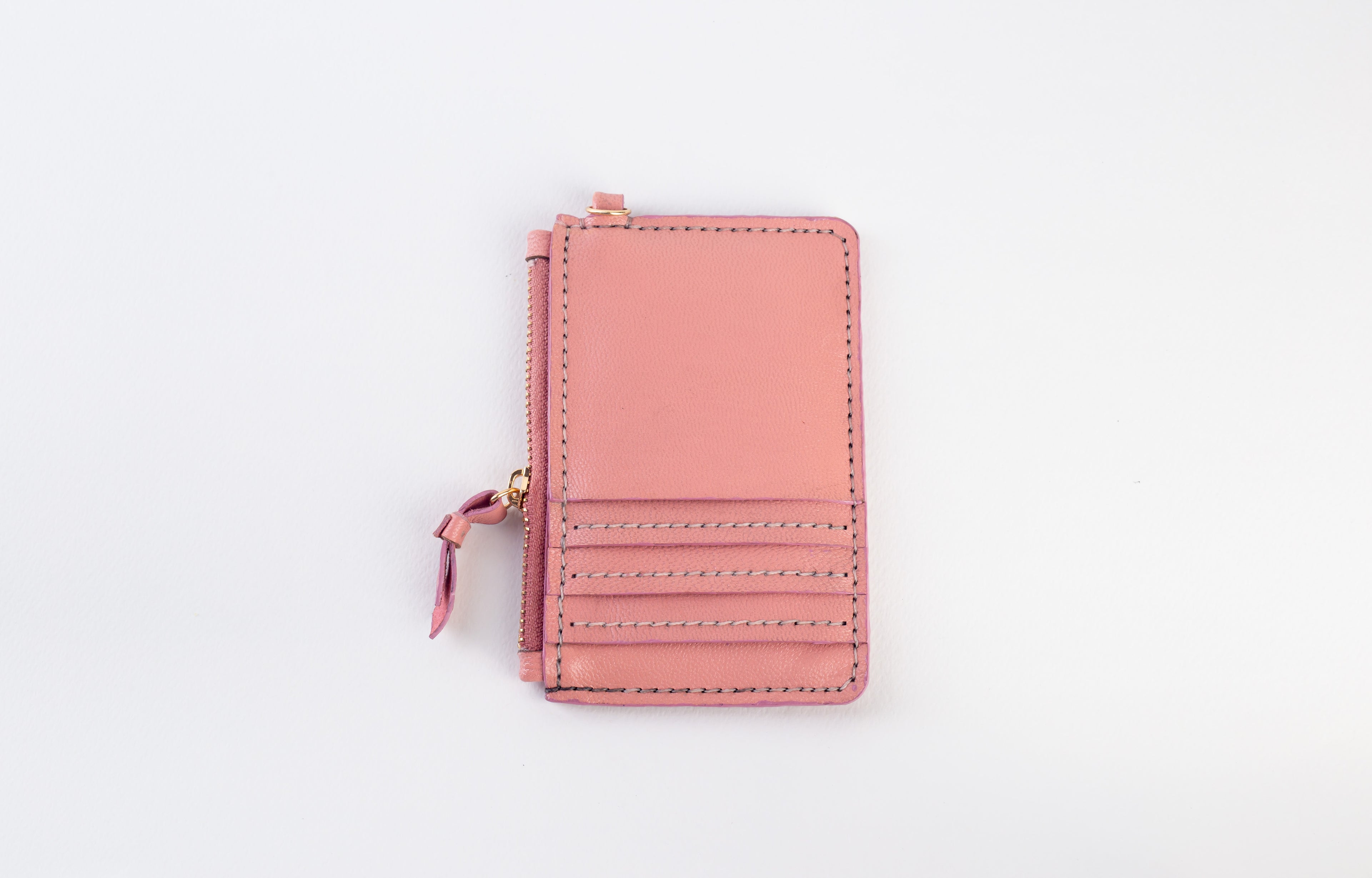 Mini Zip Premium Leather Wallet