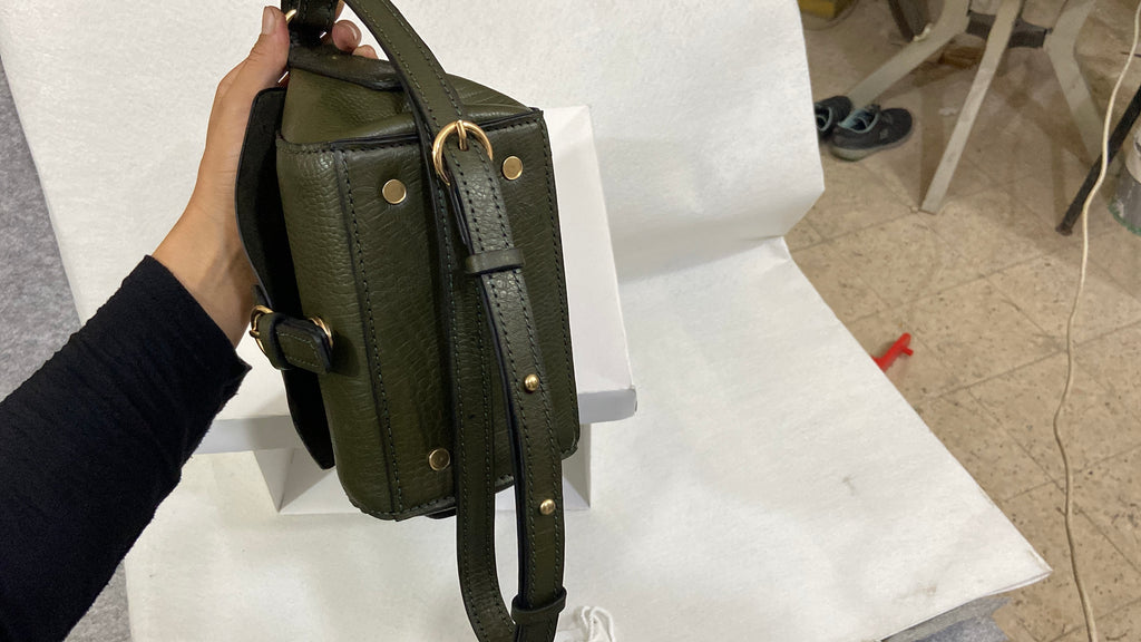 Scarlet Olive Green crossbody bag