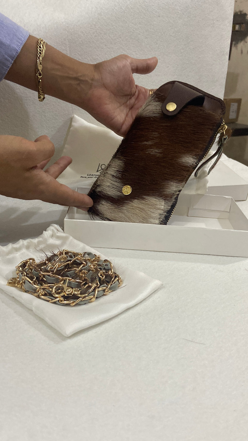 Hairy Mini Mobile Bag — Limited Edition