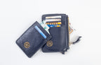 Stylish Zipper Wallet + Card Holder Set