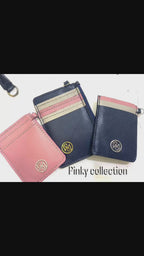 Stylish Zipper Wallet + Card Holder Set